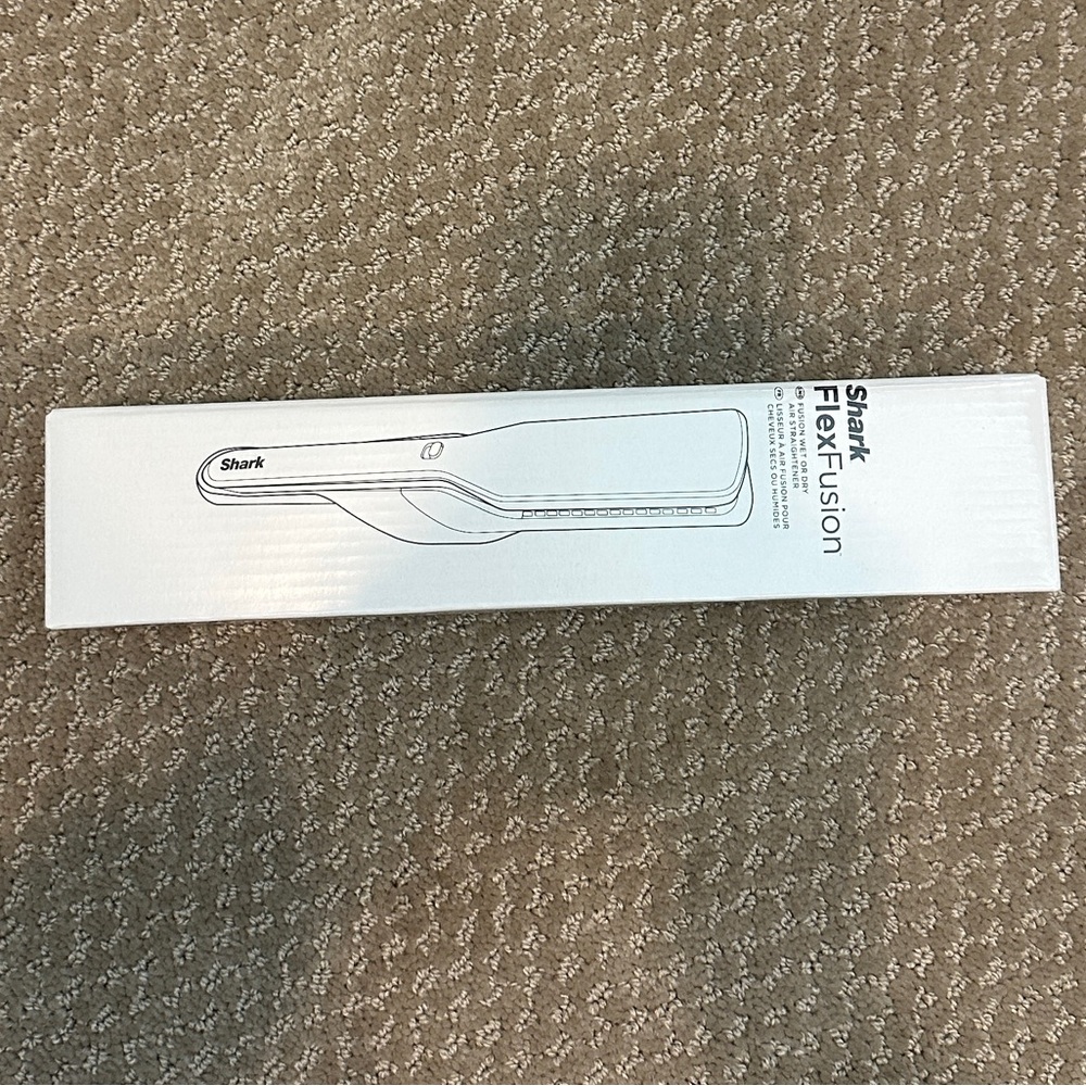 NIB SHARK FlexFusion Wet or Dry Air Straightener Attachment
